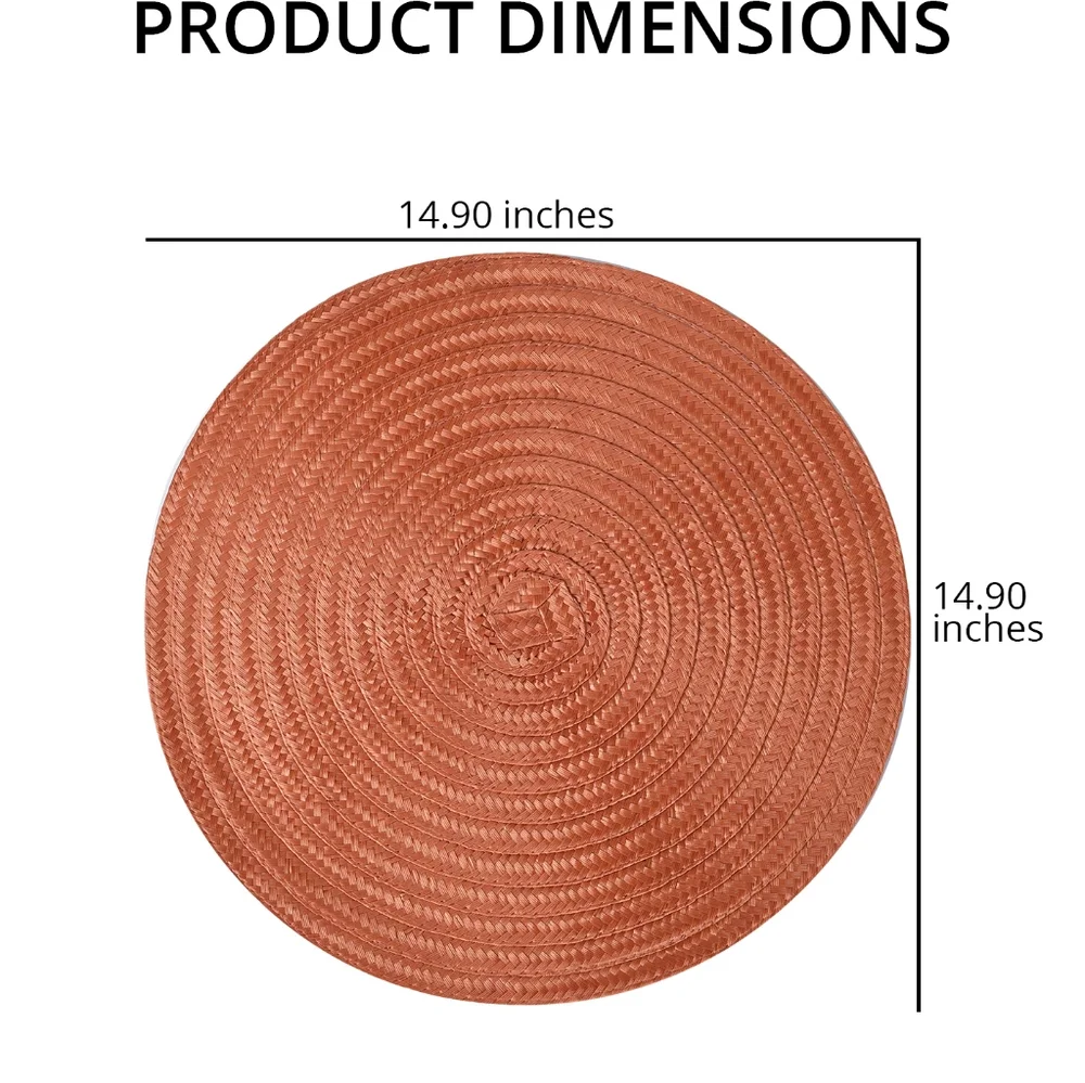- New Circular Tablemats, set of 2